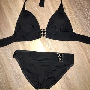 2Bamboo Black Swimsuit S/M 32-34D